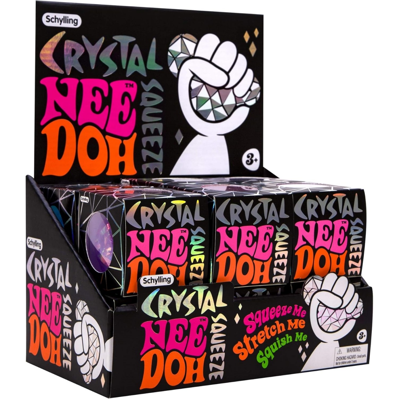 NeeDoh Crystal - Liquid-Filled Sensory Ball - Assorted - Image 6